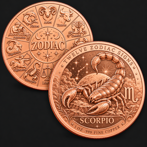 Moneta in Rame Puro 999 da 1 oz, Elettroplaccata, Serie 12 Segni Zodiacali in Alto Rilievo, <span class=keywords><strong>Toro</strong></span>, 3D UV Colorata, Edizione da Collezione Creativa - Product Image 4