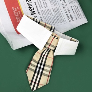 Cà Vạt Nơ Cho Chó Sang Trọng Cà Vạt Cho Thú Cưng Kẻ Sọc Thời Trang Phổ Biến Vòng Cổ Cho Chó Con Mèo Lưới Cổ Điển Thương Hiệu Lớn Cà Vạt Nơ Cho Chó - Product Image 1