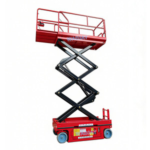 Plataforma Elevadora de Tijera Hidráulica, Elevador de Personas con Altura de Elevación de 8 m - Product Image 1
