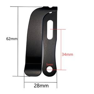 Aluminum Slotted Clip Belt Loop Clamp Buckle Sheath Holster Mounting Hardware for Pouches-<b>Hunting</b> & Shooting <b>Accessories</b> - Product Image 6