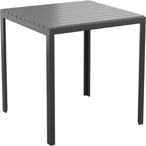Modern Outdoor <b>Dining</b> Furniture Patio <b>Rattan</b> <b>Table</b> for Balcony Hotel Living Room and Park - Product Image 1