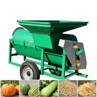 Machine professionnelle de récolte de pastèques et de séparation des graines de citrouille