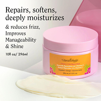 Masker Perawatan Rambut Vitamin C Murumuru Butter Grapefruit Orange Private Label untuk Mengontrol Rambut Kusut dan Rusak