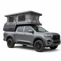 Camper 4x4 pour pick-up, coque rigide escamotable, pour le camping tout-terrain et les voyages en véhicule tout-terrain