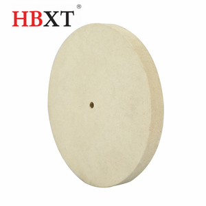 200mm feutre roue de polissage 40mm d'épaisseur 5/8 "<span class=keywords><strong>tonnelle</strong></span> trou roche densité dure pour polir verre bois acier marbre - Product Image 3