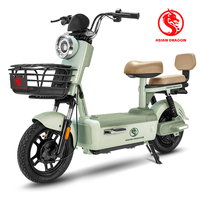 Vélo Électrique de Banlieue Longue Portée 500W 60V 30Ah Haute Capacité avec Moteur Arrière à Double Roue et Capteur Haute Vitesse
