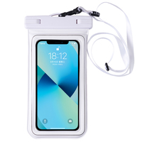 Étui de téléphone étanche pour iPhone 16 Pro Max, avec cordon réglable jusqu'à 7,2 pouces, grand clip, éponge flottante IPX8