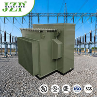 Transformateur de distribution triphasé JZP 750-2500 kVA 12,47 kV à faible perte, monté sur socle, alimentation radiale pour transformateur de tension souterrain (step-up/down)