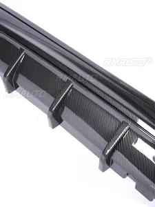 Diffuseur de pare-chocs arrière M Sport M Tech pour BMW Série 2 F22 F23, kit carrosserie en fibre de carbone, spoiler MP, lèvre de spoiler, remplacement 2014-2020 - Product Image 5