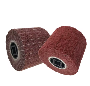 Rueda <span class=keywords><strong>de</strong></span> aleta abrasiva <span class=keywords><strong>de</strong></span> fábrica para trefilado <span class=keywords><strong>y</strong></span> pulido <span class=keywords><strong>de</strong></span> tambor <span class=keywords><strong>de</strong></span> pulido <span class=keywords><strong>de</strong></span> acero metálico - Product Image 5