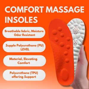 Solette Sportive in <span class=keywords><strong>Memory</strong></span> Foam 4D Cloud Tech, Comode Inserti per <span class=keywords><strong>Scarpe</strong></span>, Suola Flessibile per Massaggio e Posizione, Solette Generose - Product Image 2
