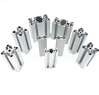 Profilés en aluminium extrudé noir/argent anodisé, usinage CNC, pour simulateur de course/ligne d'assemblage, profilés 4040