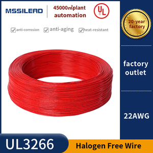 Mssilead tùy chỉnh ul3266 Halogen miễn phí xlpe dây điện 22AWG đồng đóng hộp 300V nhiệt độ cao 125 độ dây điện - Product Image 4