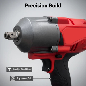 Set Perkakas Listrik Tanpa Kabel Lithium-Ion 5-in-1 Mwk - Bor Impak/Grinder Sudut/Kunci Torsi <span class=keywords><strong>Kit</strong></span> Perkakas Listrik Tanpa Sikat - Product Image 3