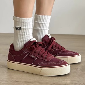 Trendy Thick Sole <b>Canvas</b> Board Shoes 2026 New Autumn Retro Casual Sneakers for Teen Men Street Daily Outfit - Product Image 4
