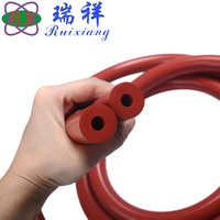 Joint torique en silicone haute élasticité résistant à la chaleur, qualité alimentaire/médicale, options de couleurs rouge et blanc, pour applications automobiles, industrielles et de plomberie