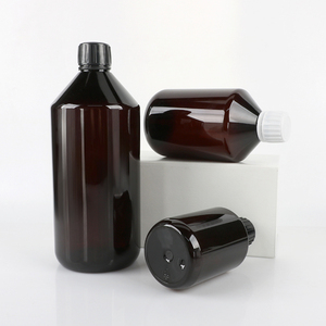 Customized Brown Light-protective Hydrosol <b>Bottle</b> Pharmaceutical Packaging PET Plastic <b>Bottle</b> For Health Products With Screw Cap - Product Image 2