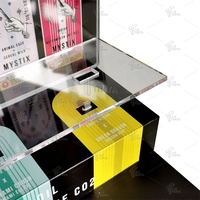Présentoirs promotionnels de salon commercial d'affichage de tabagisme d'exposition des Etats-Unis avec le tiroir et la charge