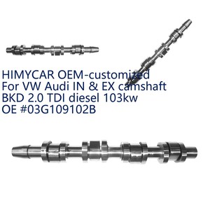 HIMYCAR OEM Kalite Özelleştirilmiş Alaşımlı Çelik Eksantrik Milleri Yedek Parça VW Golf Plus V Jetta Touran 2.0 TDI 16V Kit 03G109102B Yeni - Product Image 2