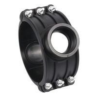 Raccords de compression en PP/PE en gros, collier de serrage en plastique 20mm-315mm (sans anneau métallique) pour système de plomberie