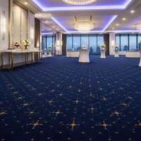 Moquette murale en laine Axminster adaptée aux halls d'hôtels cinq étoiles, aux couloirs et aux chambres d'hôtes à Dubaï, Émirats arabes unis, avec échantillon gratuit.