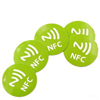Étiquette NFC imprimable Laxcen N235 13,56 MHz ISO14443A NFC213/215/216, puce étanche, résistante aux intempéries, anti-contrefaçon