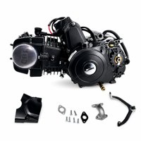 Moteur de moto 125cc à cylindre en aluminium, 3 vitesses avant, pour fabricants de VTT, commande en gros, approvisionnement commercial en gros