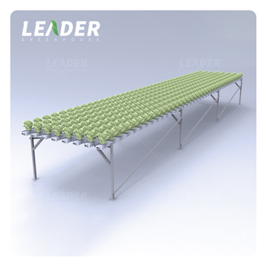 Nouveaux tuyaux en PVC agricoles sans danger pour les aliments 100x50mm Système de <span class=keywords><strong>gouttière</strong></span> hydroponique NFT Canal de culture avec <span class=keywords><strong>pot</strong></span> en filet pour serre de légumes - Product Image 4
