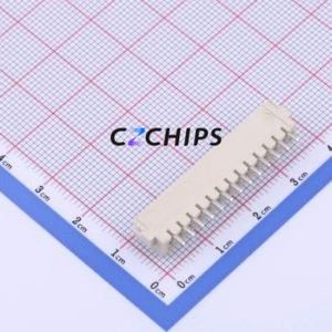 HC-XH-13AWT Wire-to-Board Pin Header SMD,P=2.5mm,Horizontal Mount Connector 1x13P 2.5mm Horizontal Mount XH - Product Image 2