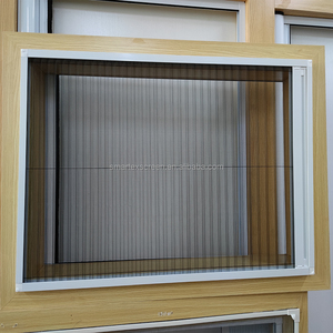 Malla plisada de poliéster para <span class=keywords><strong>mosquitera</strong></span>, pantalla antimosquitos para ventanas y puertas retráctiles del hogar - Product Image 2