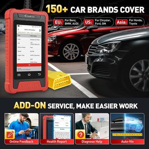 Creader 205 OBD2 Four System Car Code With 5 Reseets Free Update <b>Tools</b> - Product Image 4