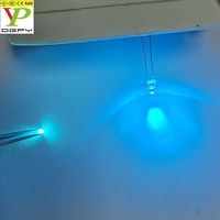 Diode LED transparente à corps bombé de 3 mm, lumière orange, 3 mm orange rouge vert avec lentille transparente, lentille diffuseur de couleur, 1000 pièces par sac