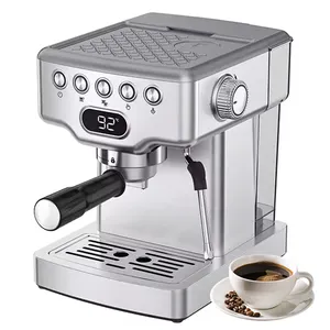 Grosir kualitas tinggi pembuat kopi pintar Italia Espresso untuk rumah tangga 19 Bar mesin kopi otomatis