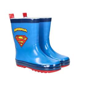 Stivali da Pioggia per Bambini Superman, Blu Chiaro, Modello Basso con Logo per Ragazzi - Product Image 5