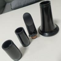 Professional Bb Clarinet Ebony Wood Body, Black Nickel Keys