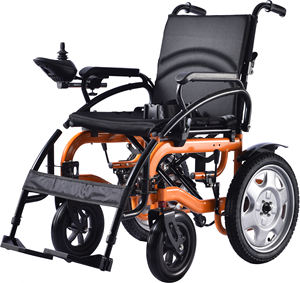 <span class=keywords><strong>Fauteuil</strong></span> <span class=keywords><strong>roulant</strong></span> électrique intelligent Moyatec Professional Factory, <span class=keywords><strong>tout</strong></span>-<span class=keywords><strong>terrain</strong></span>, léger, pliable, en acier, 250W, double moteur - Product Image 1