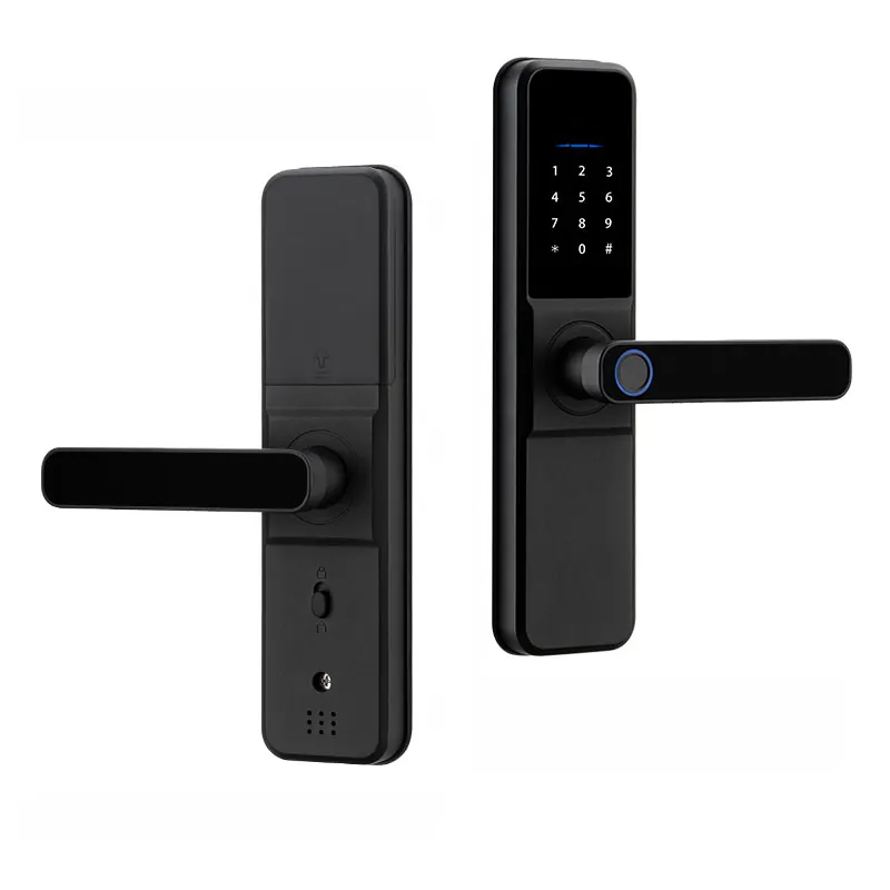 Elock ES265F New Arrival Smart Door Lock Fingerprint Digital Wifi Lock smart lock with camera Monitor Send Photo To phone