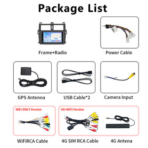 Autoradio Android GPS 7 pouces 2 Din Octa-Core Quad WIFI 4G DSP Carplay pour <span class=keywords><strong>Toyota</strong></span> <span class=keywords><strong>Verso</strong></span>-<span class=keywords><strong>S</strong></span> Ractis Subaru Trezia 2010+ - Product Image 2