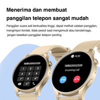 Jam Tangan Pintar SKMEI BOZLUN B55S Fashion Pink Gold Tahan Air IP67 Kompatibel Android IOS Kualitas Tinggi Harga Kompetitif OEM