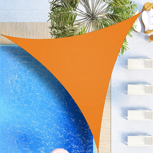 Voile d'ombrage anti-UV orange pour <span class=keywords><strong>jardin</strong></span> extérieur, <span class=keywords><strong>auvent</strong></span>, 6*6*6m - Product Image 3