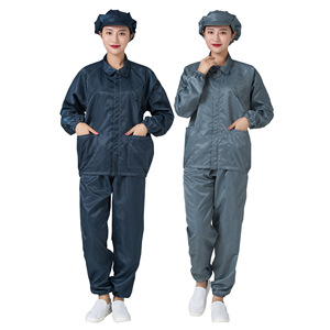 High Quality <strong>Combat</strong> T-shirt Antistatic Cloth Cover Launderable Cleanroom Coveralls Oem Esd Coverall Anti Static Jacket - Product Image 4