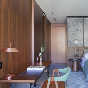 Juego de Muebles de Habitación de Hotel Modernos de Diseño Personalizado, Juego de Muebles de Dormitorio de Hotel de Lujo, Muebles de Hotel de Tamaño Completo - Product Image 3