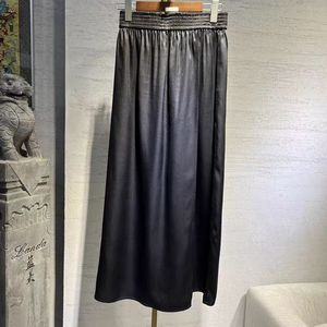 <span class=keywords><strong>Pantaloni</strong></span> Gonna da Donna <span class=keywords><strong>Larghi</strong></span> e Comodi <span class=keywords><strong>in</strong></span> Seta Xiangyun, Raso Pesante e <span class=keywords><strong>Pelle</strong></span>, alla Moda - Product Image 1