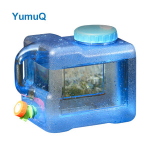 Seau en plastique YumuQ de 10 à 20 litres (5 gallons) pour le camping, la cuisine, les pique-niques, les barbecues, <span class=keywords><strong>avec</strong></span> <span class=keywords><strong>robinet</strong></span>, pour l'eau potable - Product Image 3