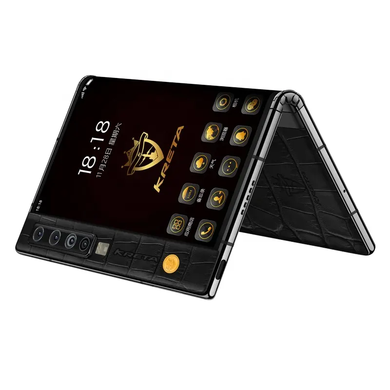 Kreta 5G Folding Screen Phone V11V 120 Million Pixels Dual SIM Dual Standby Collector's Edition 12+512G5G Folding Phone
