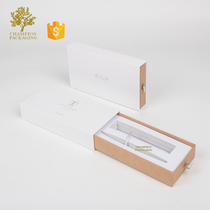 Pen Box Packaging Pen Packaging Box Custom Printing Pen Drawer Box Cardboard Gift Packaging Box