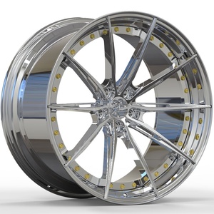 Tùy chỉnh 18-24inch chất lượng cao nhôm 2 mảnh rèn vành bánh xe cho <span class=keywords><strong>Corvette</strong></span> C8 Z06 C7 ZR1 C6 C5 rèn vành bánh xe trung tâm - Product Image 6