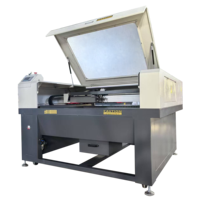 6090 1390 100W 150W CNC CO2 Máquina de corte por láser Posición automática Cámara CCD Mecanizada de precisión para soportes de madera Gráfico AI PLT