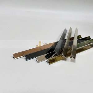 LL140 304 T-Shaped Stainless Steel Durable Waterproof <b>Tile</b> Trim Customized Modern Decoration Apartment Flooring Accessories - Product Image 3