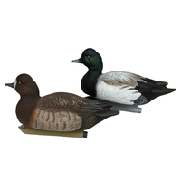 Leurre de chasse flottant pour canard bleu, style artificiel, en PE rigide, pour la chasse en extérieur